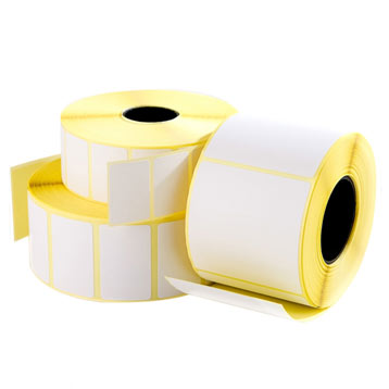 Size 50*100 thermal barcode paper, 25 rolls/1000 stickers