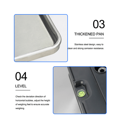 Electronic barcode scale for printing labels from 10 grams to 30 kilograms, supports issuing an invoice