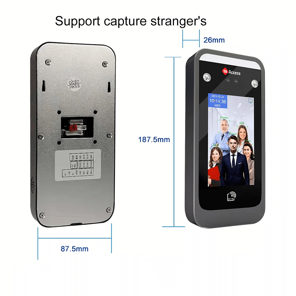 Access control to open doors with fingerprint AI06