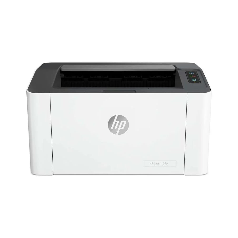 HP LaserJet 107a Printer Print Speed ​​Up to 21 ppm - Color: White [4ZB77A]