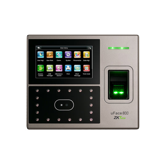 ZKTeco uFace800 Fingerprint Time Attendance Device