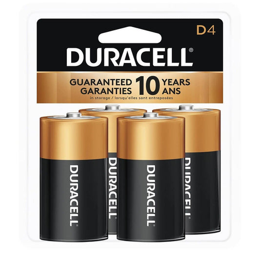 4pcs - Coppertop DIY Alkaline Batteries Long Lasting Battery