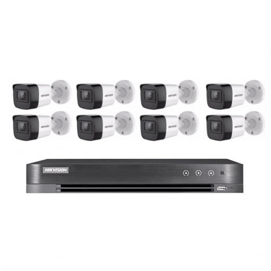 8 8-megapixel external surveillance camera + 8-port recording device