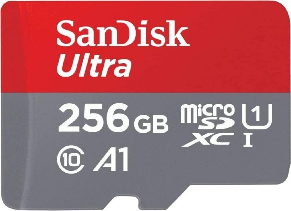 SanDisk Ultra MicroSDXC card, 256GB